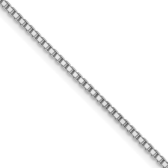 White Gold Box Chain
