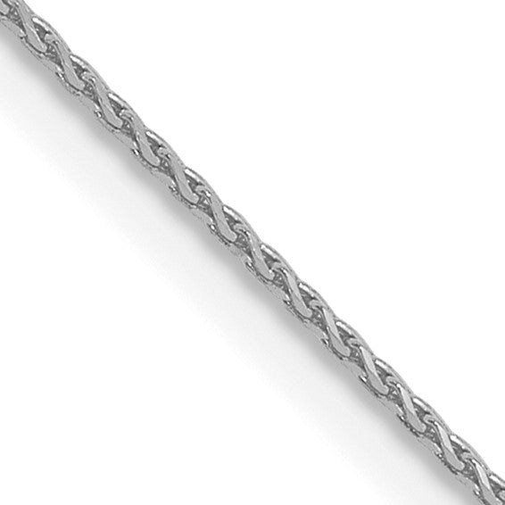 10K White Gold .65mm D/C Spiga Chain