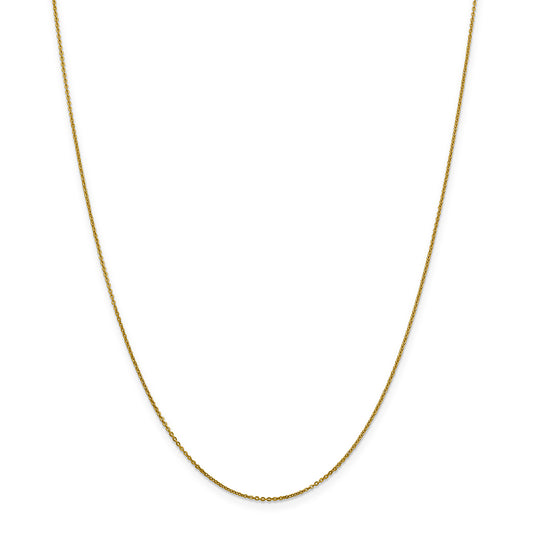 10K Yellow Gold 1.1mm Flat Cable