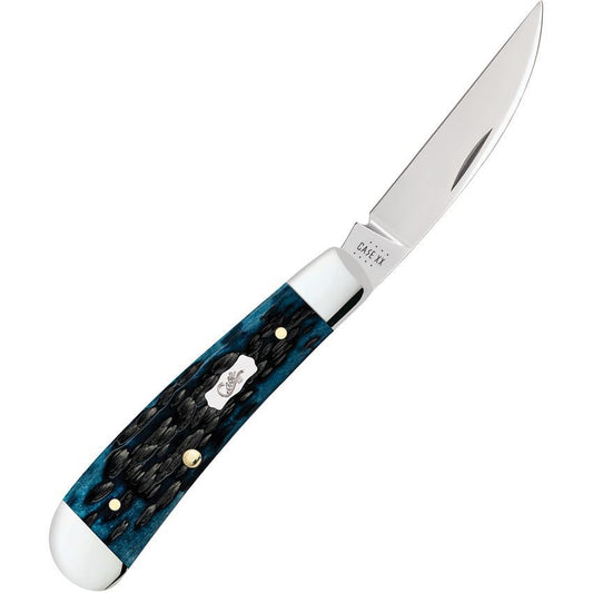 51856 Bose Pocket Worn Mediterranean Blue Bone Peach Seed Jig Sway Back (TB61117 SS)