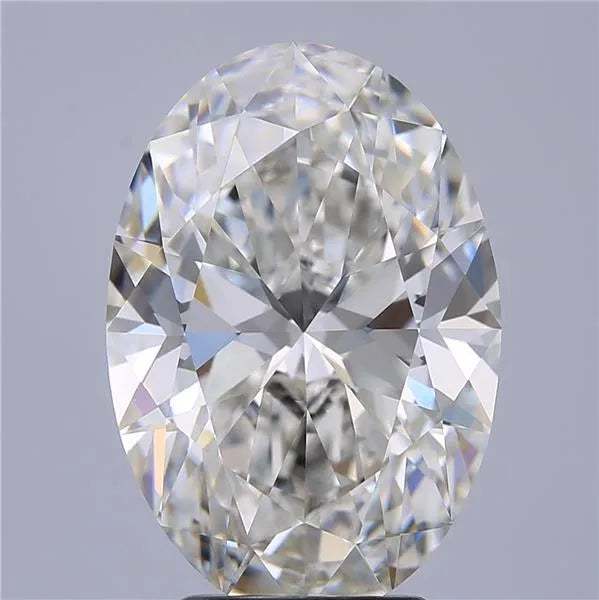 3.78ct Oval Lab Grown Diamond (Colour G, Clarity VVS2, IGI Certified)