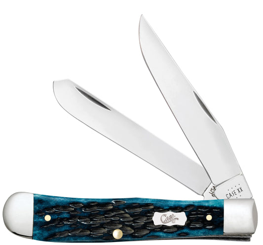 51850 Pocket Worn® Peach Seed Jig Mediterranean Blue Bone Trapper