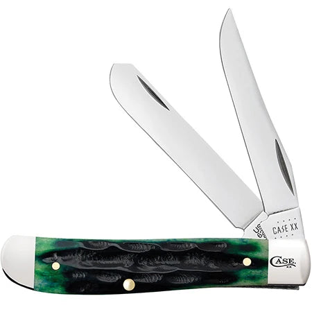 75834 Hunter Green Bone Deep Canyon Jig Mini Trapper (6207 SS)