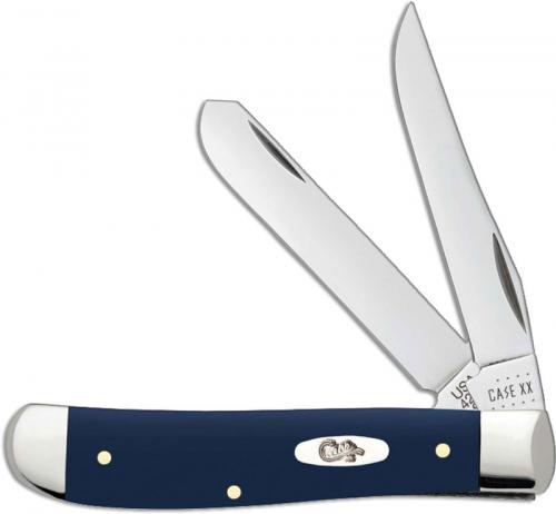 23613 Navy Blue Synthetic Smooth Mini Trapper (4207 SS)