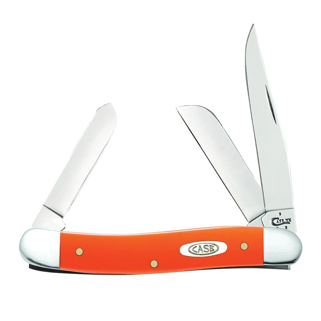 80509 Smooth Orange Synthetic Medium Stockman