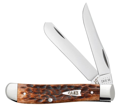 Brown Bone Peach Seed Jig Mini Trapper (6207 SS)
