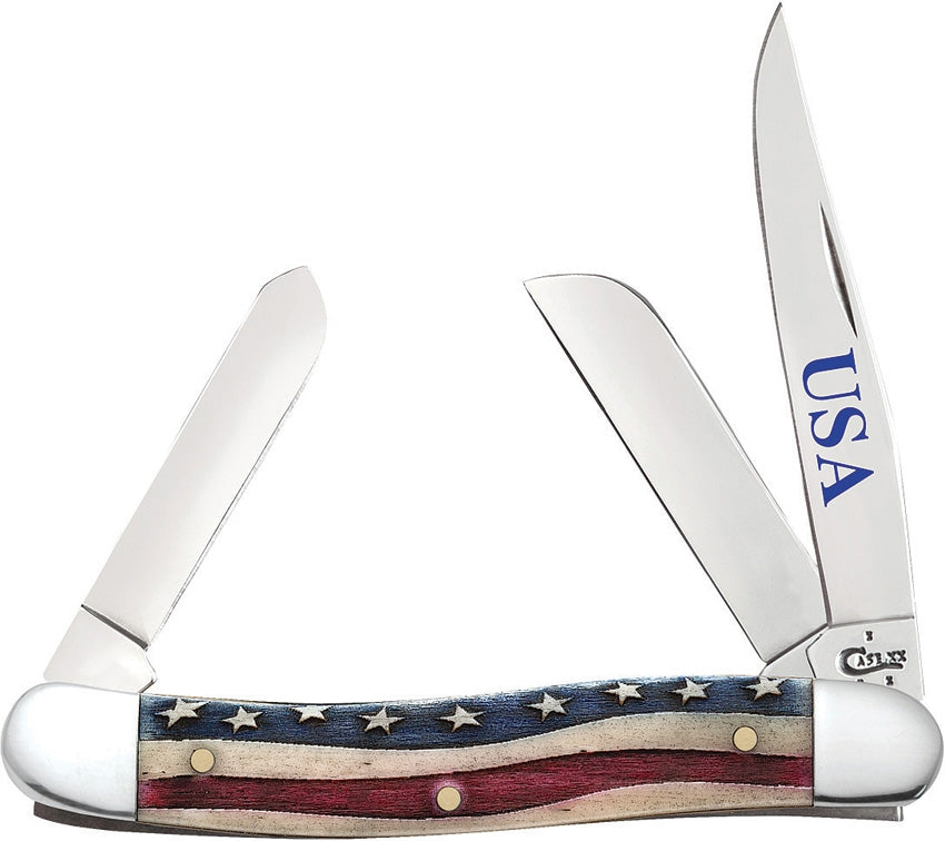 Star Spangled Series Embellished Smooth Natural Bone Medium Stockman