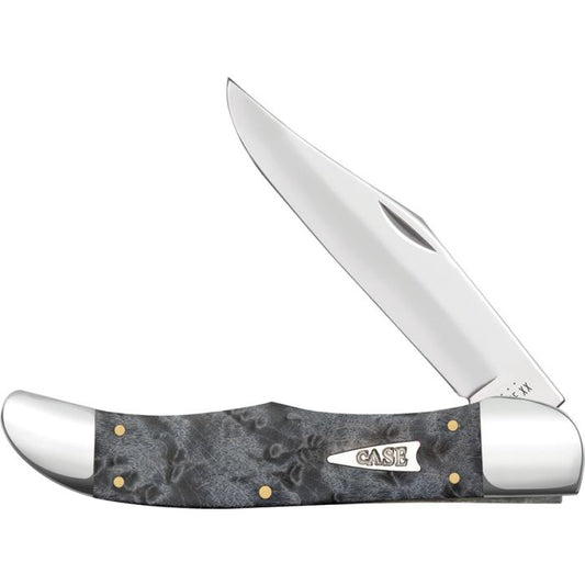 Gray Birdseye Maple Smooth Folding Hunter (7165 SS)