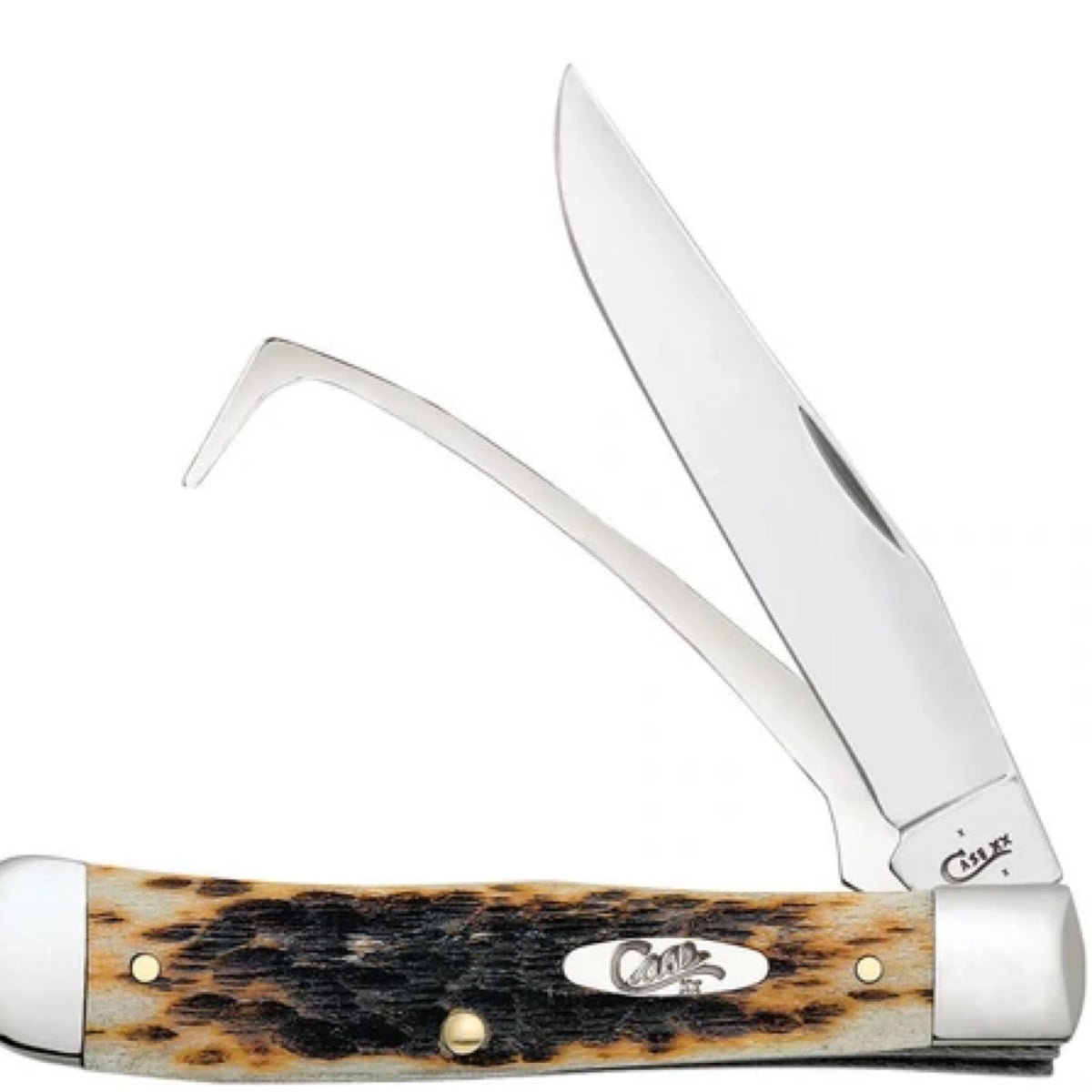 Amber Bone Peach Seed Jig Equestrians (6254HP SS)