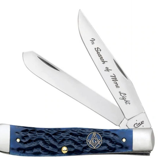 Masonic Gift Tin Standard Jig Blue Bone Trapper