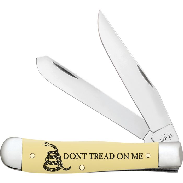 Dont Tread on Me® Embellished Smooth Yellow Synthetic Trapper